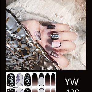 Nail polish stickers